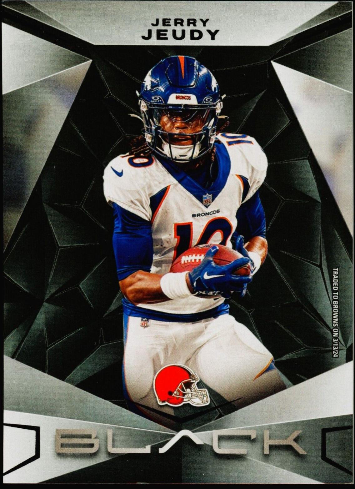 Jerry Jeudy #27 Football Cards 2024 Panini Black