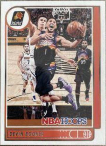 Devin Booker #6 Basketball Cards 2021 Panini Hoops