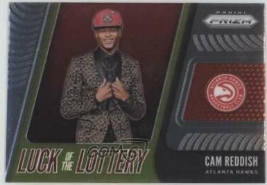 Cam Reddish #10 Basketball Cards 2019 Panini Prizm Luck of the Lottery