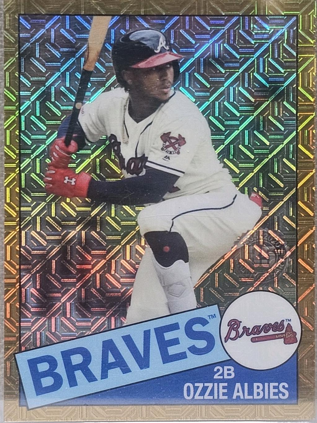 Ozzie Albies [Gold Refractor] #85TC-4