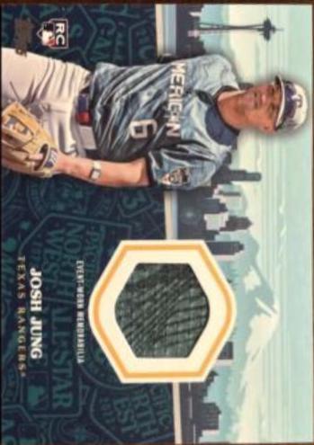 Josh Jung #ASR-JJ Baseball Cards 2023 Topps Update All Star Stitches