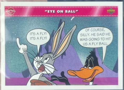 Eye On Ball #114 Baseball Cards 1992 Upper Deck Comic Ball