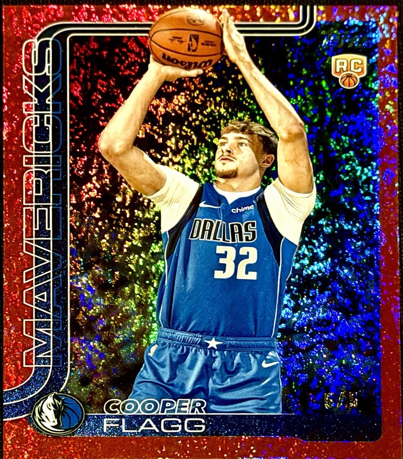Cooper Flagg [Red Rainbow] #201 Prices | 2025 Topps | Basketball Cards