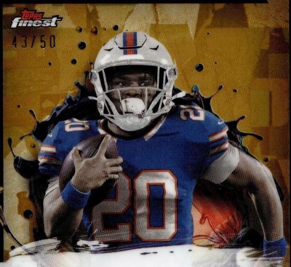 Frank Gore Jr. [Gold Refractor] #RFA-FG