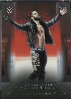 Seth Rollins #GS-13 Wrestling Cards 2021 Topps WWE Undisputed Grand Slam Champions