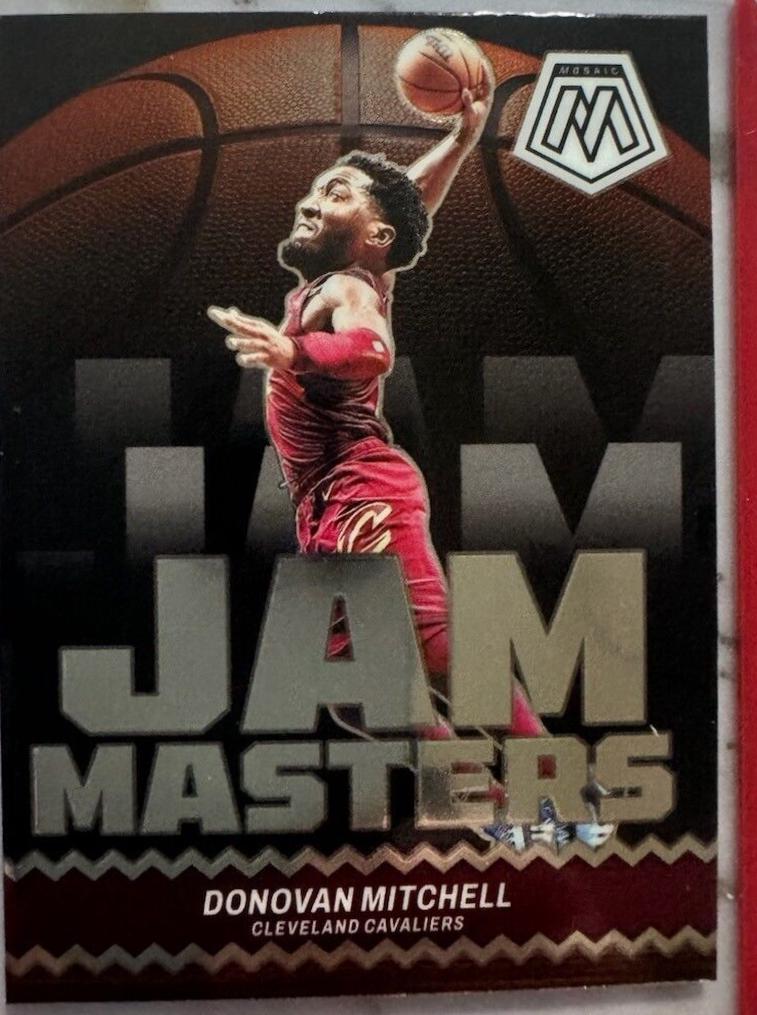 Donovan Mitchell #2 Basketball Cards 2023 Panini Mosaic Jam Masters