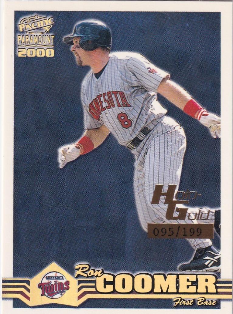 Ron Coomer #133 Baseball Cards 2000 Pacific Paramount