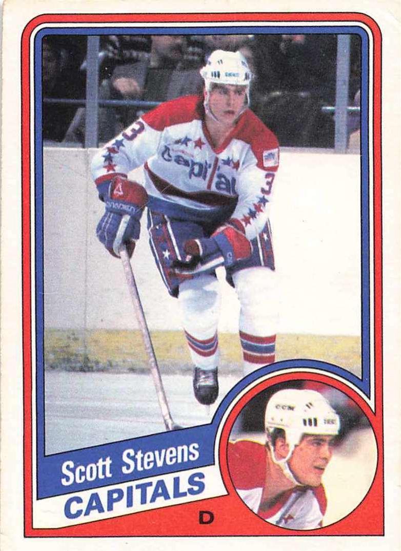 Scott Stevens #206 Hockey Cards 1984 O-Pee-Chee