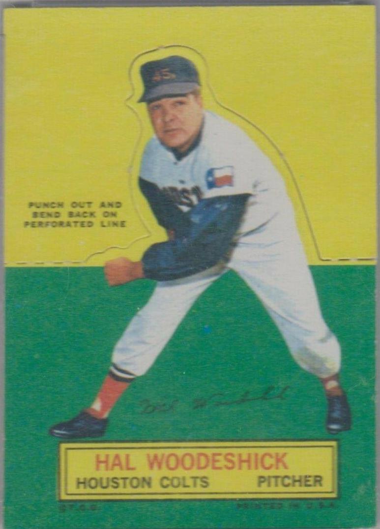 Hal Woodeshick Baseball Cards 1964 Topps Stand Up