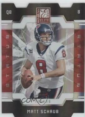 Matt Schaub #39 Football Cards 2009 Panini Donruss Elite