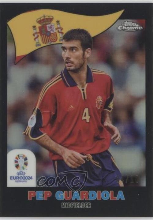 Pep Guardiola [Black Refractor] #TC-23