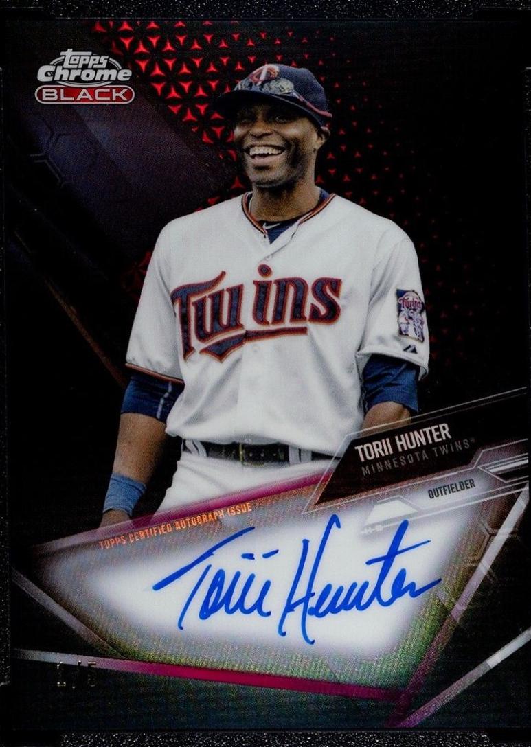 Torii Hunter [Red Refractor] #CBA-TH