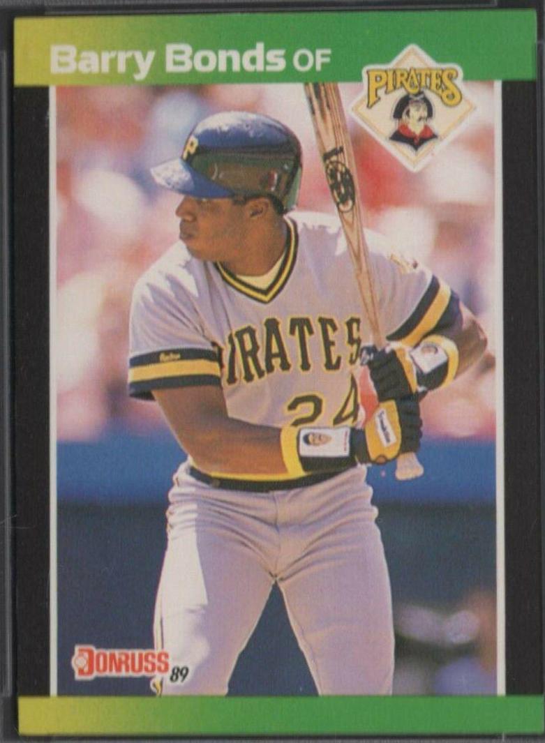Barry Bonds #73 Baseball Cards 1989 Donruss Baseball's Best