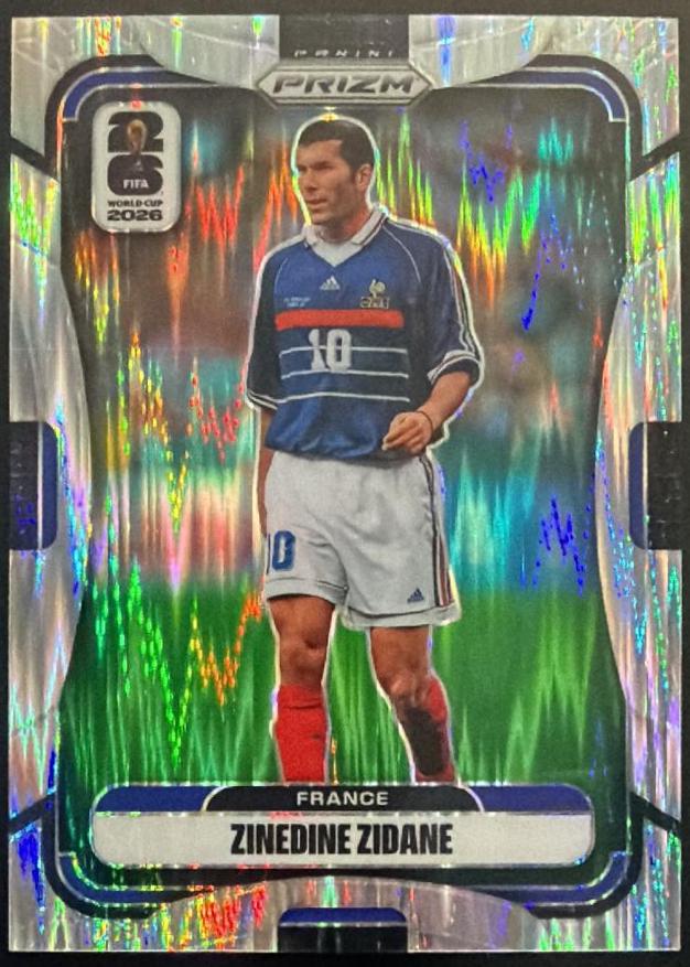 Zinedine Zidane [Flash] #42 Prices | 2026 Panini Prizm FIFA