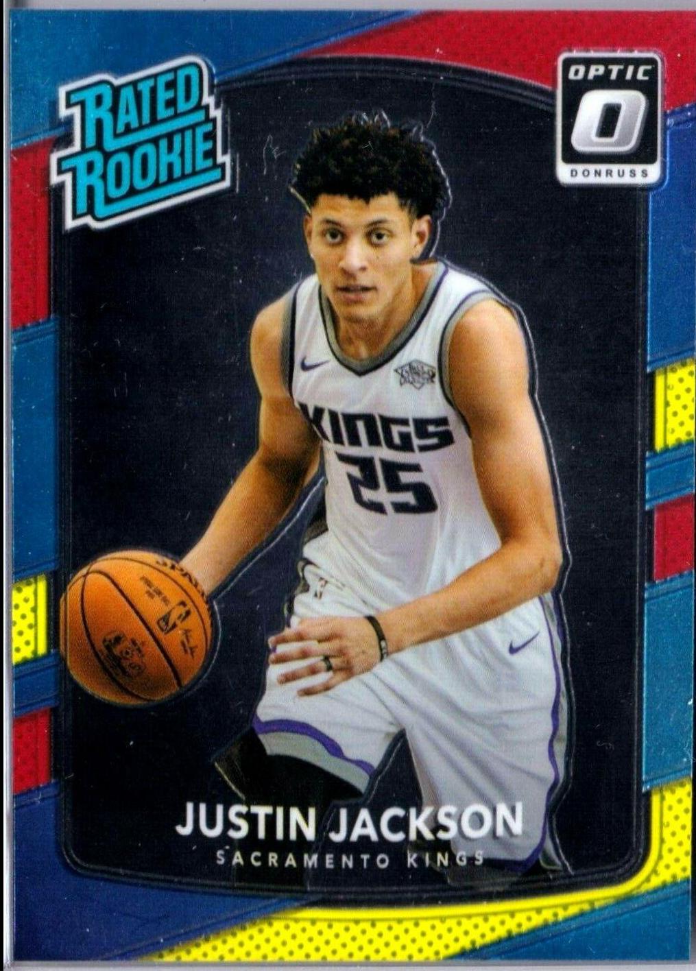 Justin Jackson #158 Basketball Cards 2017 Panini Donruss Optic