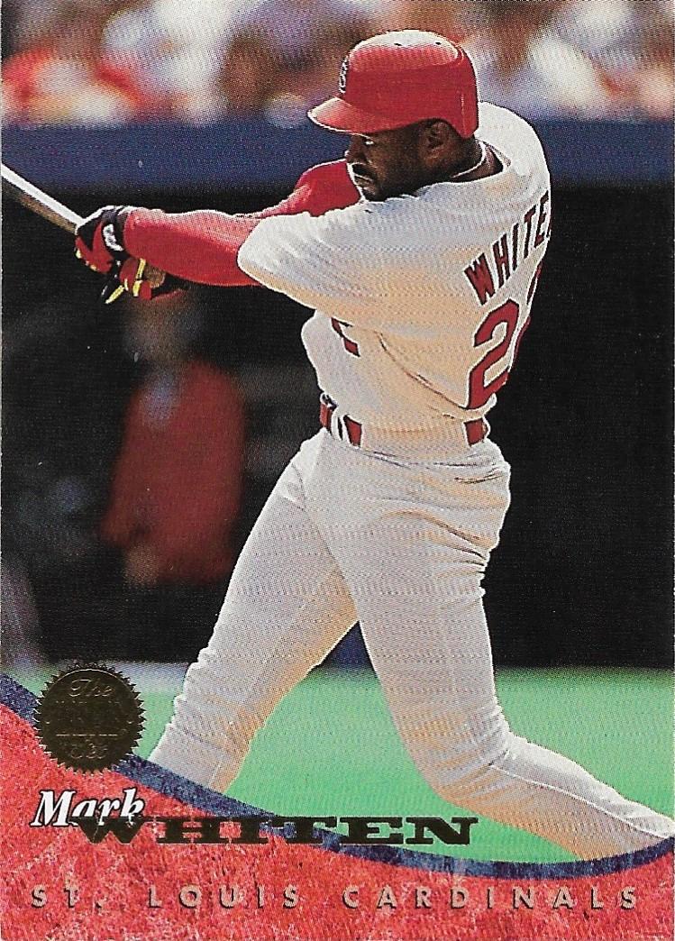 Mark Whiten #29 Baseball Cards 1994 Leaf