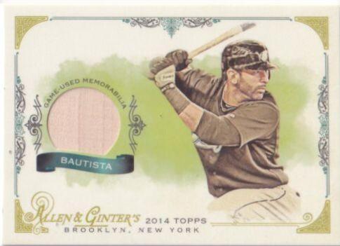 Jose Bautista #FSR-JB Baseball Cards 2014 Topps Allen & Ginter Full Size Relics