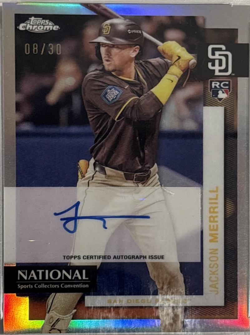 Jackson Merrill [Autograph] #MLB-6