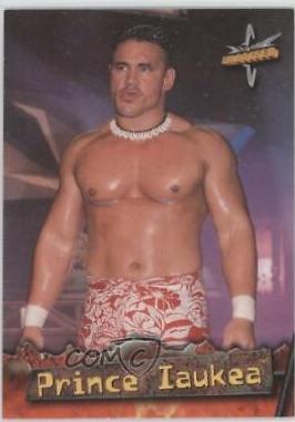 Prince Iaukea #43 Wrestling Cards 1999 Topps WCW Embossed