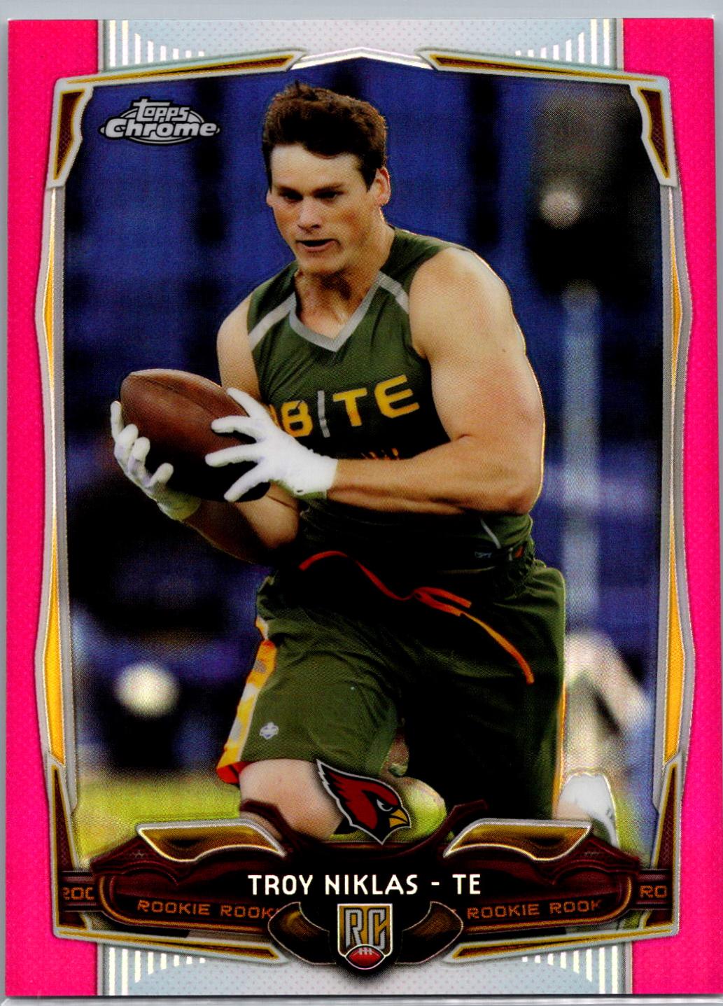 Troy Niklas [Pink Refractor] #182