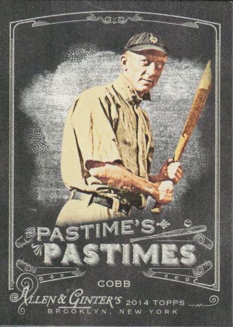 Ty Cobb #PP-TC Baseball Cards 2014 Topps Allen & Ginter the Pastime's Pastimes