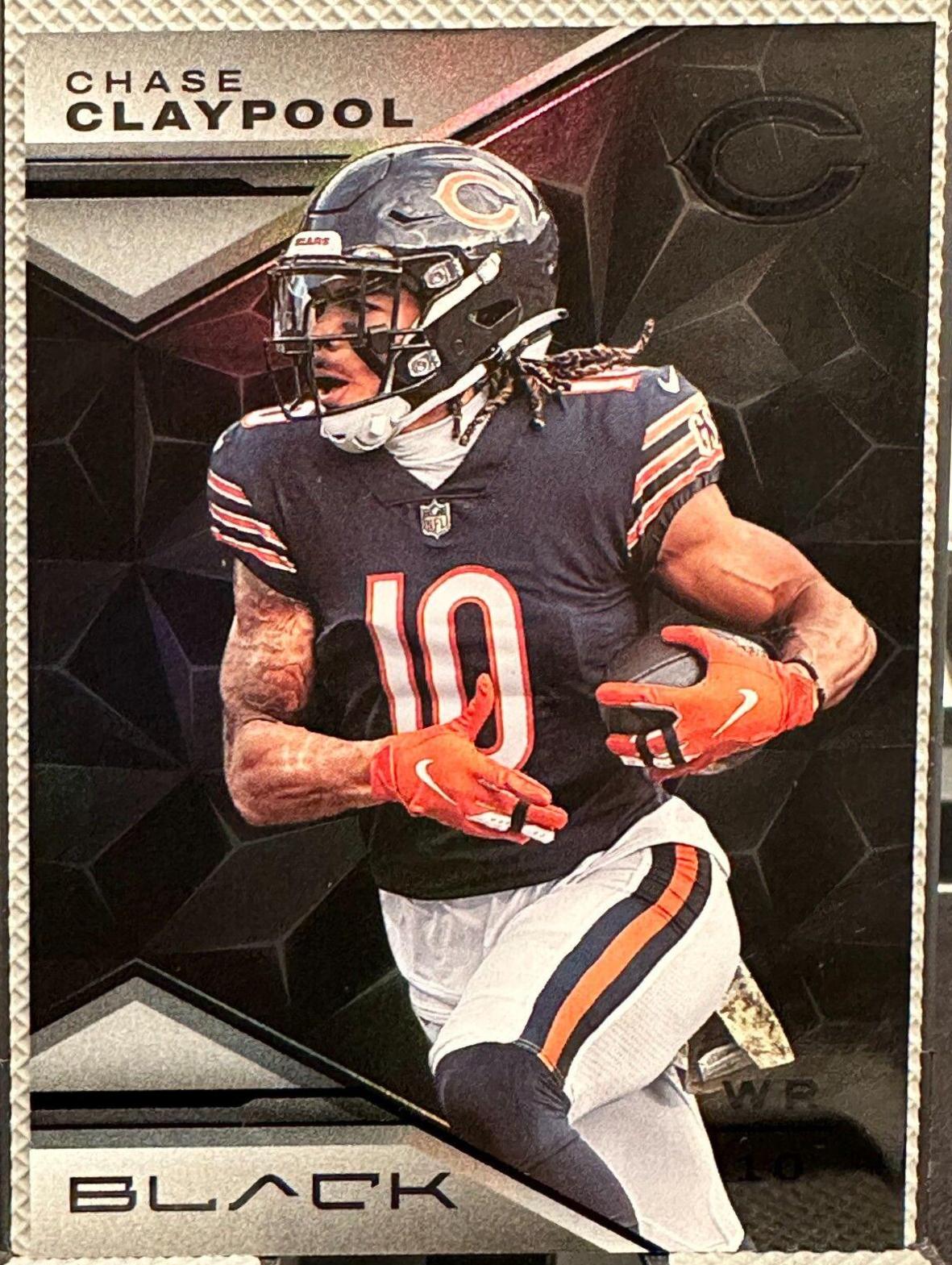 Chase Claypool #2 Football Cards 2023 Panini Black