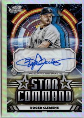 Roger Clemens [Gold Interstellar Refractor] #SCA-RC