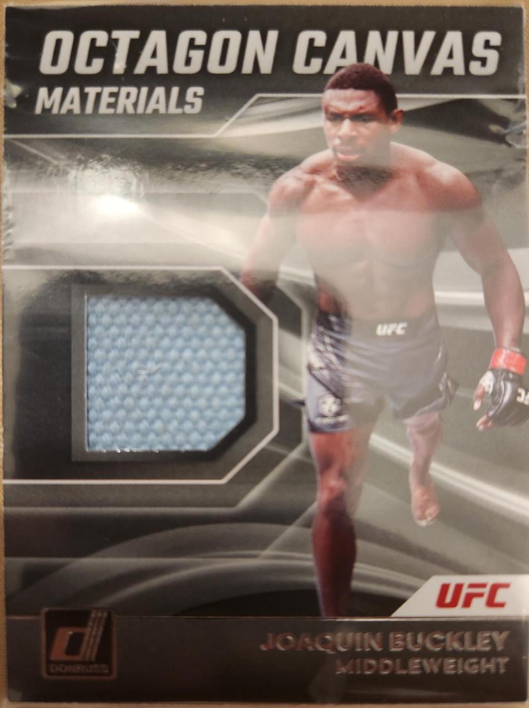 Joaquin Buckley #OC-JBK Ufc Cards 2023 Panini Donruss Ufc Octagon Canvas Materials