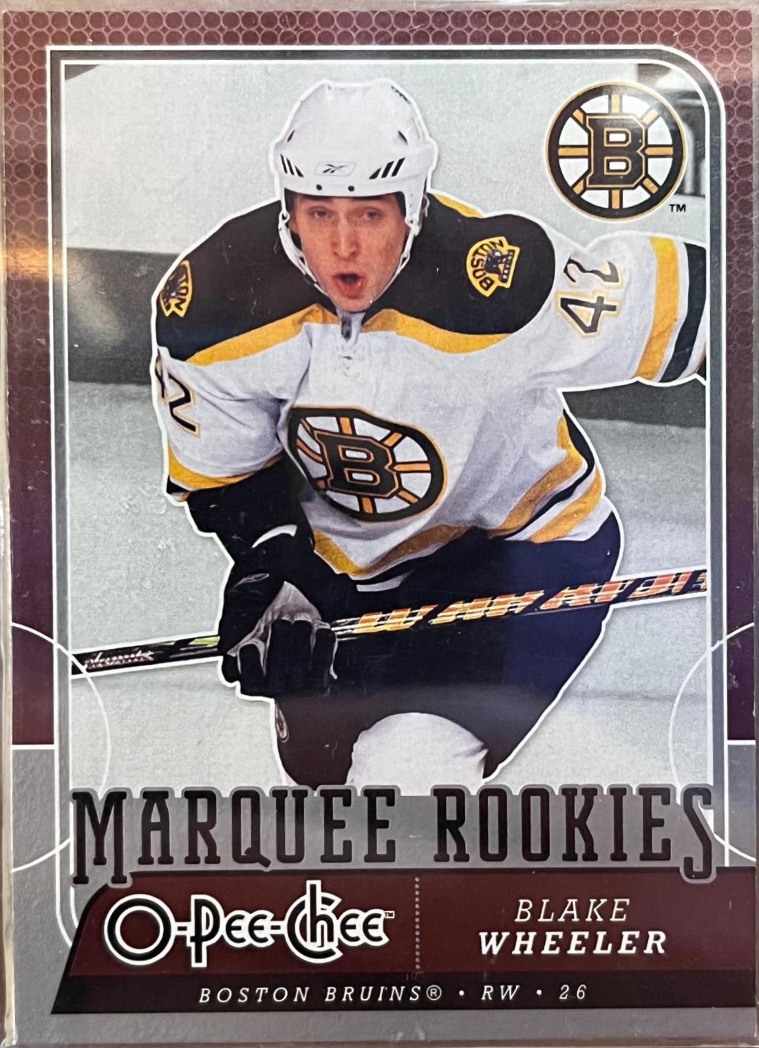 Blake Wheeler #751 Hockey Cards 2008 O Pee Chee