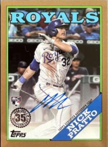 Nick Pratto [Gold] #88BA-NP
