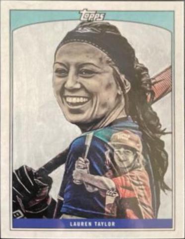 Lauren Taylor #LT-2 Baseball Cards 2022 Topps X Lauren Taylor Self Portrait