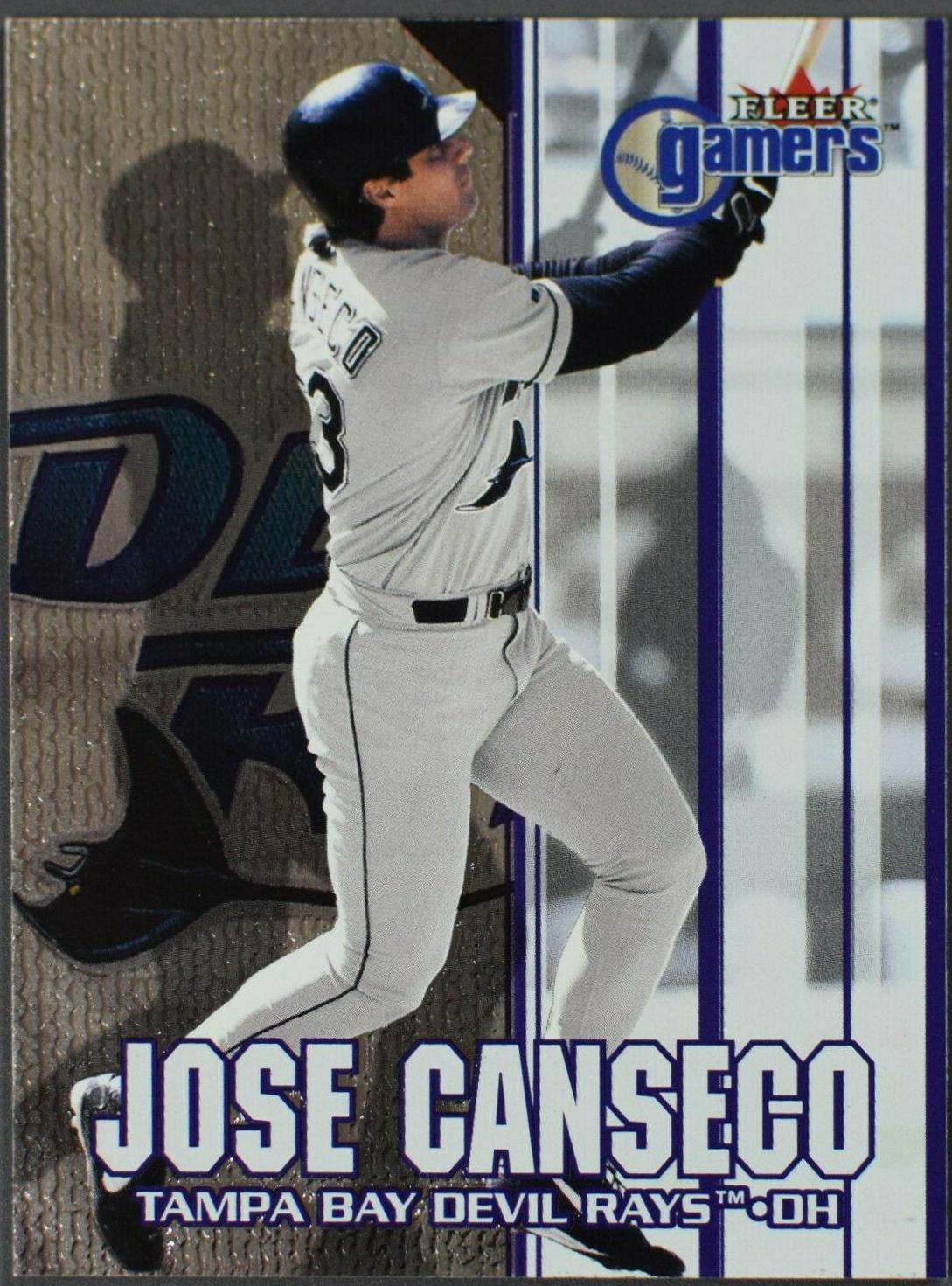 Jose Canseco #26 Baseball Cards 2000 Fleer Gamers