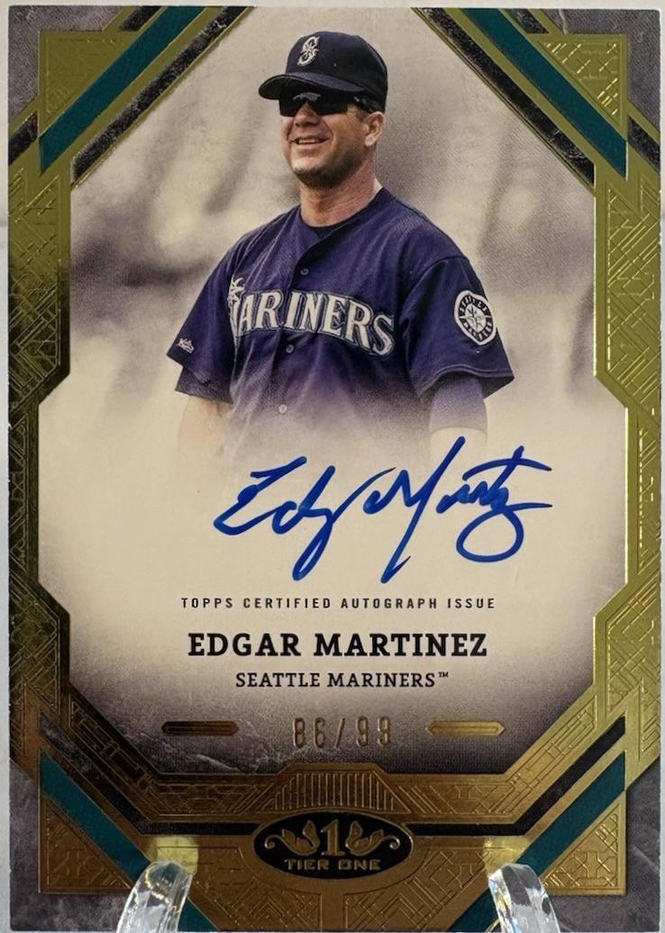 Edgar Martinez [Green Foil] #T1A-EM