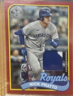 Nick Pratto [Red] #89BR-NP