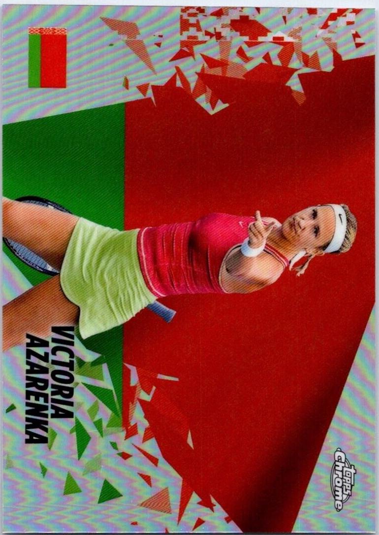 Victoria Azarenka #PPR-VA Tennis Cards 2024 Topps Chrome Patriotic Pride