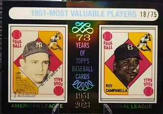 Yogi Berra / Roy Campanella
