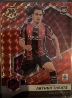 Arthur Theate #161 Soccer Cards 2021 Panini Mosaic Serie A