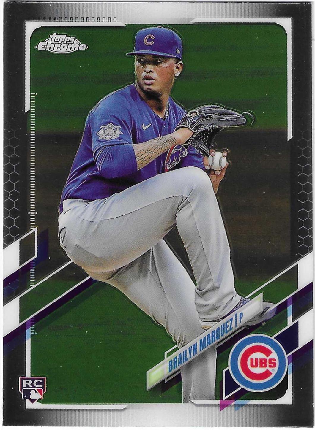 Brailyn Marquez #26 Baseball Cards 2021 Topps Chrome