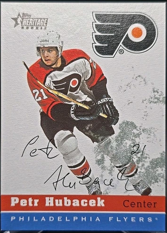 Petr Hubacek #74 2000-01 Topps Heritage Hockey