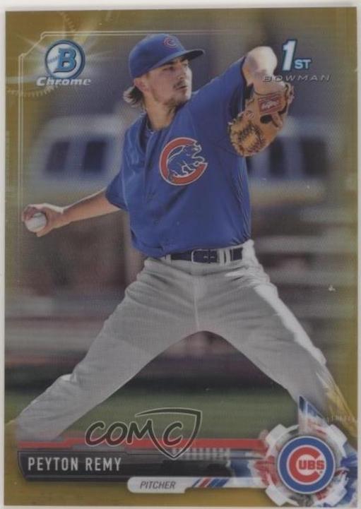 Peyton Remy #BDC113 2017 Bowman Draft Chrome Baseball