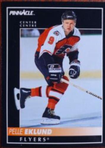 Pelle Eklund #149 Hockey Cards 1992 Pinnacle