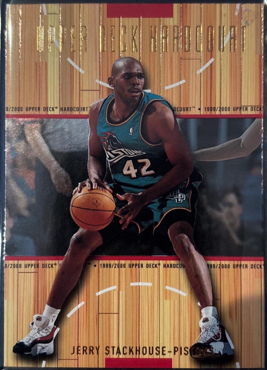 Jerry Stackhouse #16 Basketball Cards 1999 Upper Deck Hardcourt