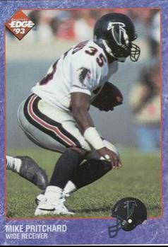 Mike Pritchard #4 Football Cards 1993 Collector's Edge