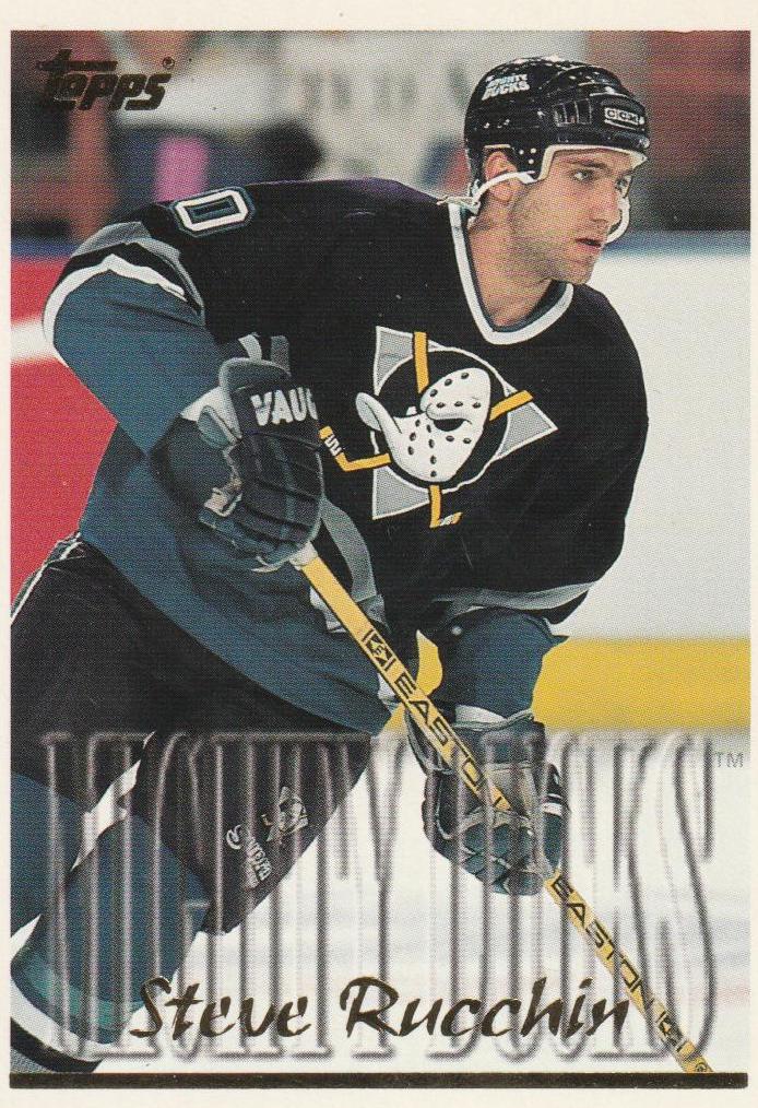 Steve Rucchin #33 Hockey Cards 1995 Topps