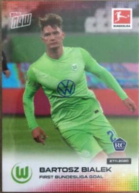 Bartosz Bialek #48 Soccer Cards 2020 Topps Now Bundesliga