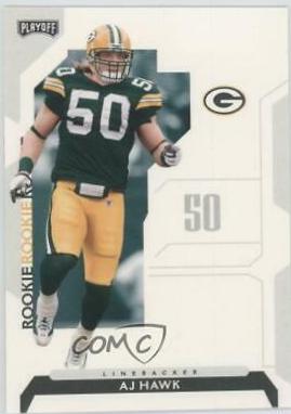A.J. Hawk #82 Football Cards 2006 Playoff NFL Playoffs