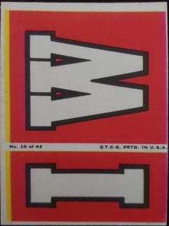 I & W