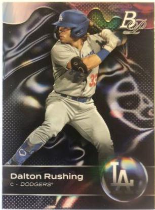 Dalton Rushing #TOP-32 2023 Bowman Platinum Baseball Top Prospects