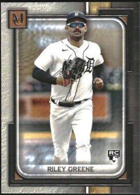 Riley Greene #35 Baseball Cards 2023 Topps Museum Collection