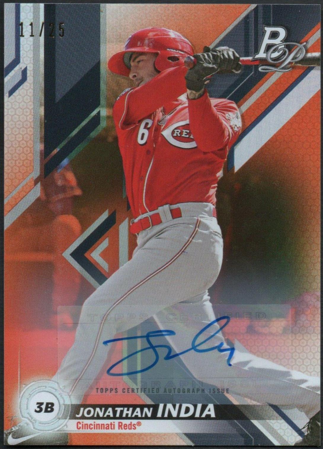 Jonathan India [Autograph Orange] #TOP-7